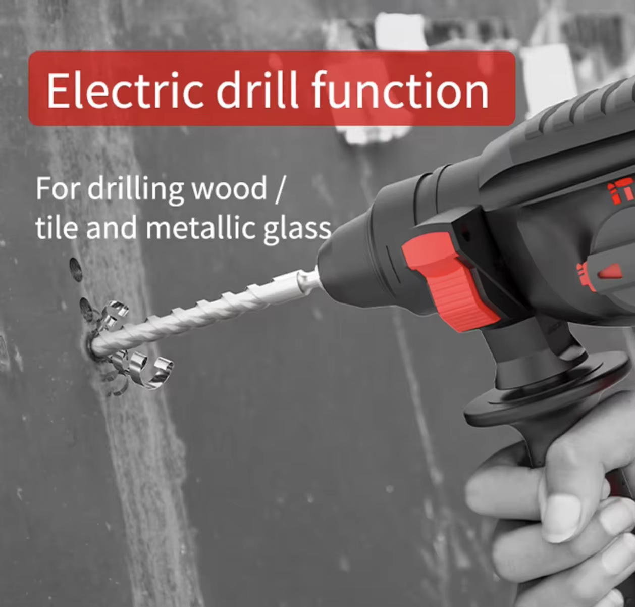 21V Cordless Rotary Hammer Drill - Image 2