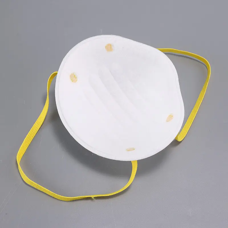 4 Layers Disposable Protective Facemask 8801V White Face Masks - Image 4