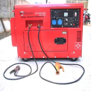 Diesel Silent Type Welding Generator 180A Rated Current