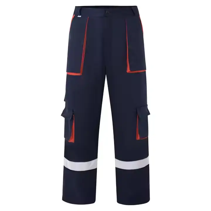 2Pieces Overalls Industrial Reflective Working Uniform - Image 5